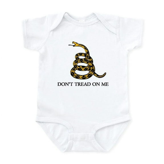 CafePress - Don't Tread On Me Infant Bodysuit - Baby Light Bodysuit, Size Newborn - 24 Months