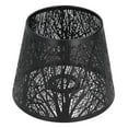 thumbnail image 4 of Lámpara Minimalista Moderna con Diseño de , Cubierta de Luz, Pantalla de Metal, Jaula de Metal Decorativa para Lámpara de Mesa, Luz de Suelo, Cas Negro Gloria pantalla de lámpara decorativa, 4 of 9