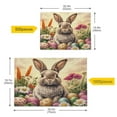 thumbnail image 5 of WOBOGO Lovely Easter Bunny Puzzle Challenge 500 Piece Jigsaw Suitable for Game Night Finished Size 20.5 x 14.9in, 5 of 8