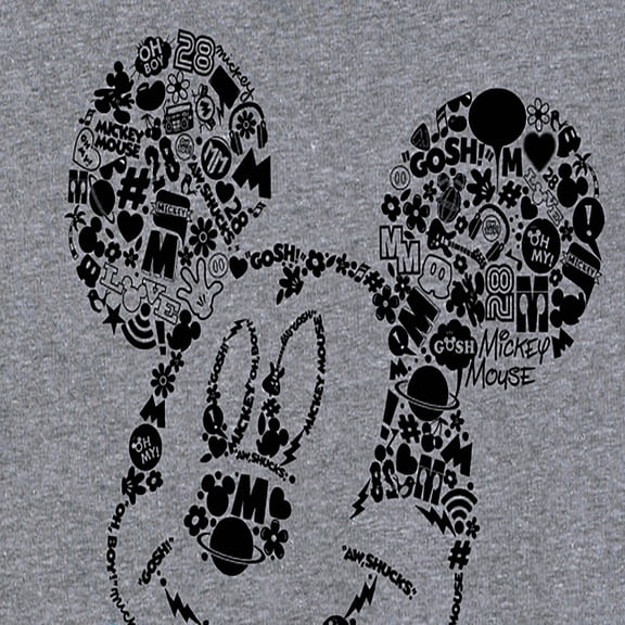 Mickey & Friends - Mickey Iconic Fill - Women's Short Sleeve Graphic T-Shirt
