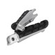 thumbnail image 1 of Reposapiés Delantero de Motocicleta de Aluminio Negro 2 Uds ANGGREK, 1 of 7