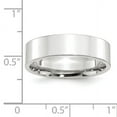 thumbnail image 3 of Primal Gold 10 Karat White Gold 6mm Standard Flat Comfort Fit Band Size 10, 3 of 6