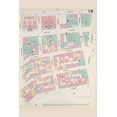 thumbnail image 1 of 24x36 gallery poster, Map of Mulberry Street New York City, Sanborn Manhattan 1894, 1 of 1