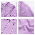 thumbnail image 4 of Womens Retro Solid Slim Fit Punk Jacket, 4 of 4