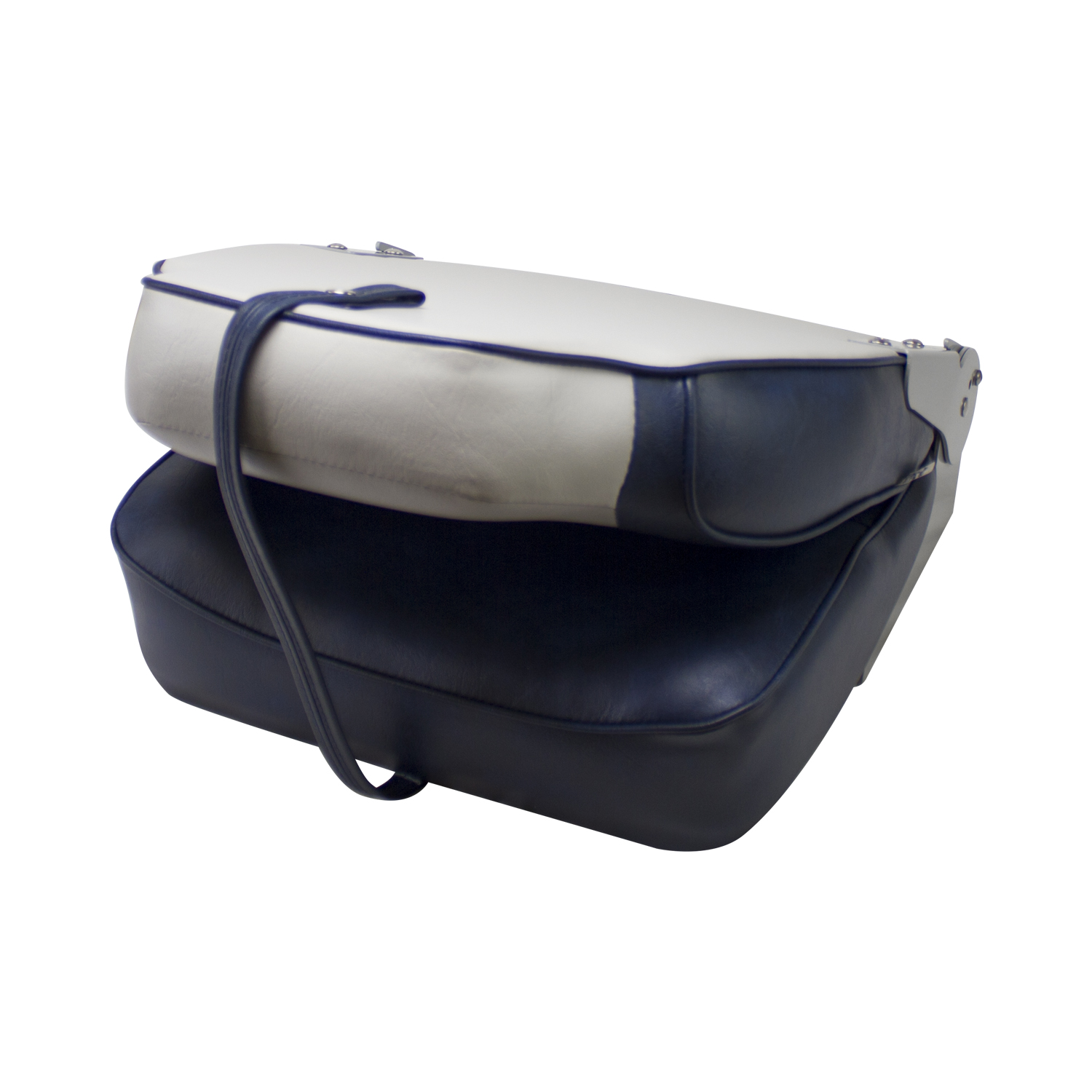Wise 8WD640PLS-660 Lund Style High-Back Boat Seat, Grey / Navy - image 4 of 4