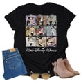 thumbnail image 3 of Witchy Halloween Princess Shirt Adult Unisex T-Shirt Casual Short Sleeve ( XX-Large, Black), 3 of 4