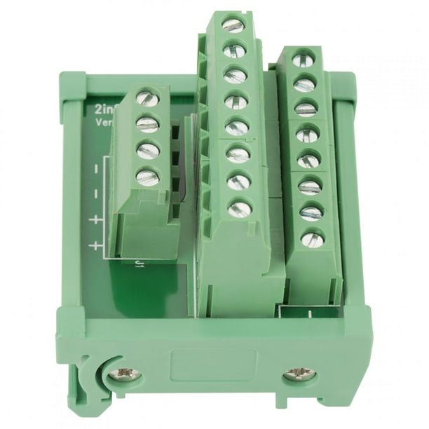 Terminal Blocks Module, 2 In 8 Out DIN Rail And Panel Mounting Power