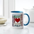 thumbnail image 6 of CafePress - Social Worker Mugs - 11 oz Ceramic Mug - Novelty Coffee Tea Cup, 6 of 6