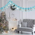 thumbnail image 4 of LNGOOR 1st Birthday Baby Photo Banner, Monthly Milestone Photograph Bunting Garland, First Birthday Celebration Decoration for Newborn to 12 Months (Blue), 4 of 6