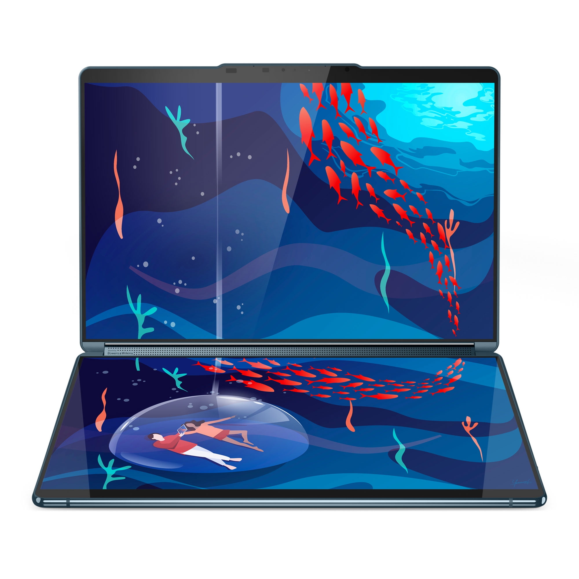 Lenovo Yoga Book 9i Intel Laptop, 13.3