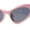 Pink - Black, variant on Retro Womens High Temple Thick Arm Plastic Cat Eye Sunglasses Tortoise - Black