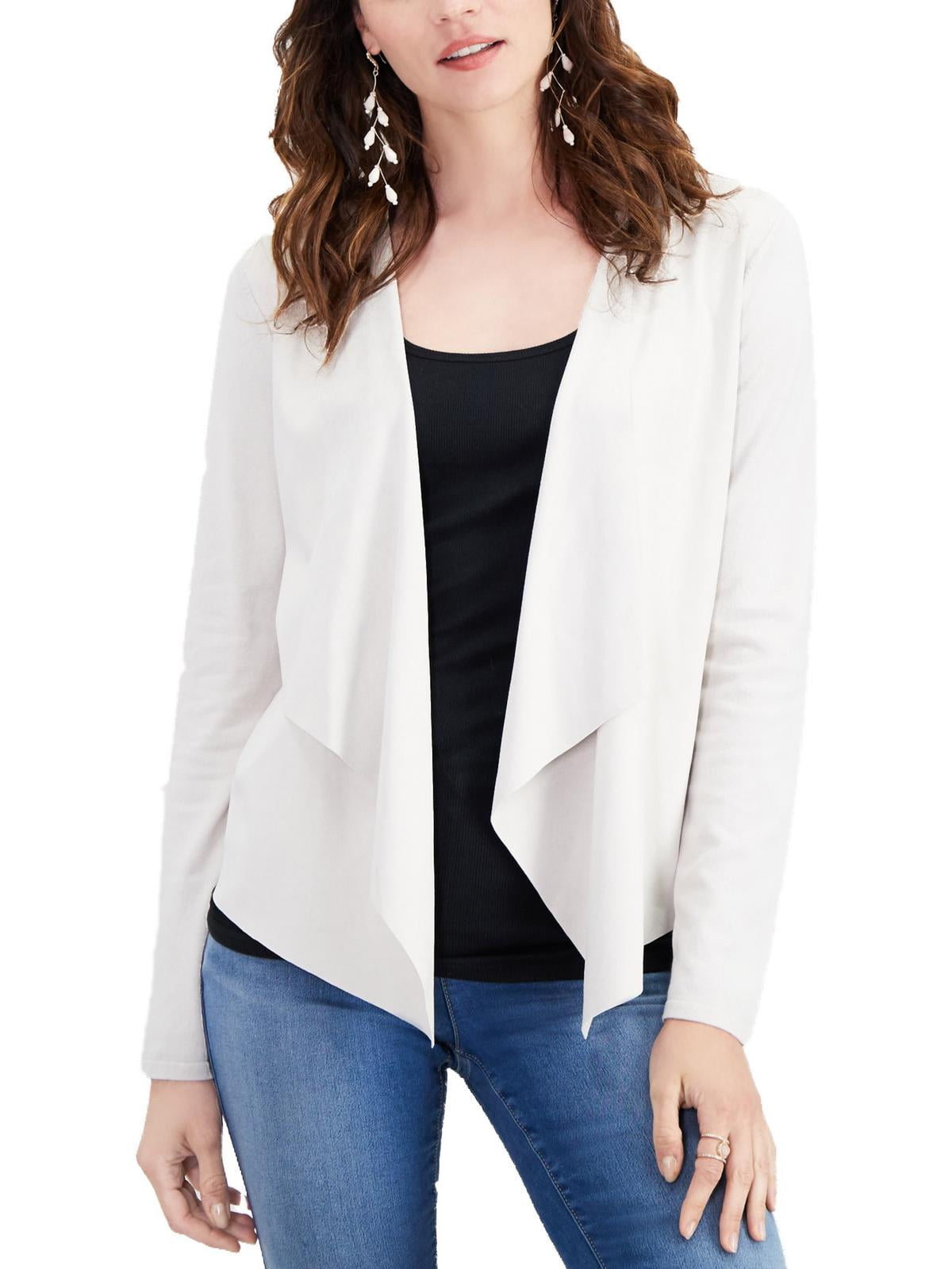 Front Cardigan Sweater Ivory XXL 