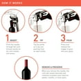thumbnail image 4 of Coravin Model Two Premium - Wine Preservation System, Includes 2 Argon Capsules, Graphite, 4 of 6