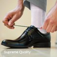 thumbnail image 3 of OWNTIDE 5-Pack Men's Dress Crew Socks, Ultra Thin Lightweight Breathable Cotton Socks, 3 of 10