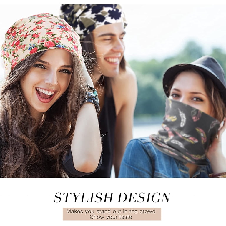 5 Pieces Women\'s Slouchy Beanie Hat Stretch Turban Hats Baggy Skull Sleep Scarf 4 Pieces Slouchy Beanie Hat Sleeping Cap Baggy Skull Knit  main image 4