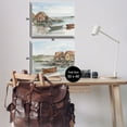 thumbnail image 4 of Stupell Industries Coastal Shack Landscape Landscape Painting Gallery Wrapped Canvas Art Print Wall Art, 30 x 24, Set of 2, 4 of 8