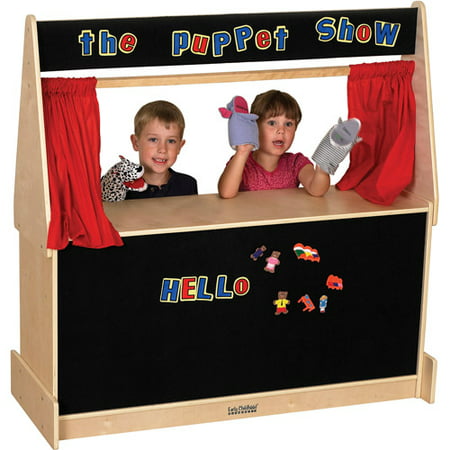 Puppet Theater, Flannel Curtains