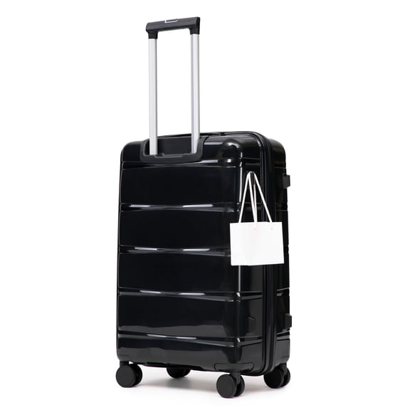 TheEshow 24 inch Lightweight PP Hardside Rolling Luggage
