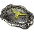 thumbnail image 3 of Moranse Religion Cross Cowboy Kneeling Prayer And Horse Design Belt Buckles, 3 of 5