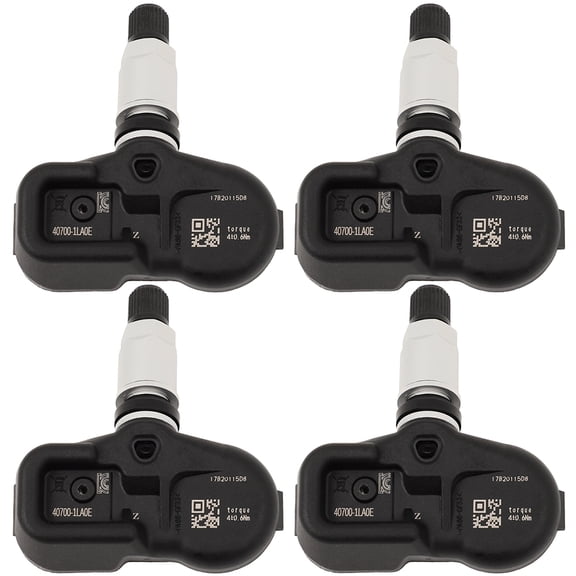 SCITOO Programmed TPMS Tire Pressure Monitoring System Sensor Tire Pressure Sensor Kit Replacement Fits 2010-2013 For Infiniti FX50 2014-2019 For Infiniti Q70 2010-2019 For Nissan 370Z 4Pack 315MHZ