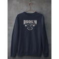 thumbnail image 3 of Brooklyn 1987 College Style Sweatshirt Women -Image by Shutterstock, Female x-Large, 3 of 4
