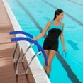 thumbnail image 3 of Yiwa 30"x30" Pool Handrail Set, Stainless Steel, with Grip & Hardware, 3 of 7