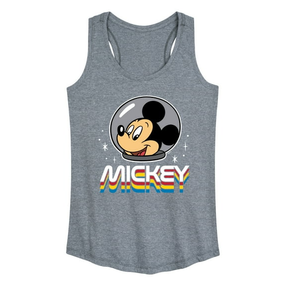 Mickey & Friends - Mickey Portrait Retro - Women's Racerback Tank Top
