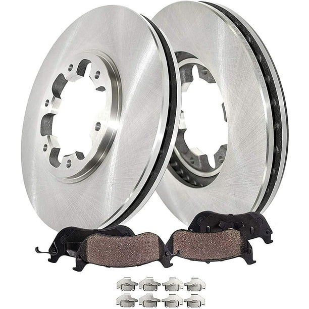 Detroit Axle 283mm Front Brakes and Rotors Brake Pads Replacement