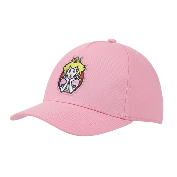Super Mario Brothers Princess Peach Youth Adjustable Baseball Cap