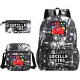 thumbnail image 1 of Three-Pieces Set Of School Bags For Male And Female Students, Campus Pencil Case, Canvas Bags Large-Capacity Backpack, 1 of 4