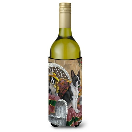 

Boston Terrier Patio Gems Wine Bottle Hugger