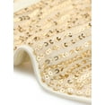 thumbnail image 5 of INSPIRAR CHIC Top de Tirantes para Mujeres con Lentejuelas Brillantes Sin Mangas Corsé Top M Dorado, 5 of 5