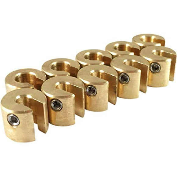 No-Mar Poids de Roue 1/2 oz. Laiton (10 pack)