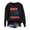 Black, variant on Sweaters for Women Cute Fish Graphic Crewneck Sweatshirt No Hood Long Sleeve Loose Casual Pullover Tops For Back To School Campus Daily Fall