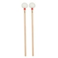 thumbnail image 4 of FRCOLOR  2 Pcs Drum Sticks Mallet Felt Timpani Drumming Accessories Mallets, 4 of 8