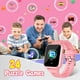 thumbnail image 4 of Reloj inteligente Sedzofan para niños y niñas de 6 a 12 años con pantalla HD de 24 juegos, 4 of 7