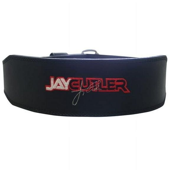Schiek Sports  4 in. Black Leather Jay Cutler Signature Belt-XL