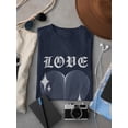 thumbnail image 3 of Love Techno Style Heart T-Shirt Women -Image by Shutterstock, Female 3X-Large, 3 of 4