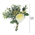 thumbnail image 3 of AYktou Artificial Flowers Bouquet,Silk Flowers Arrangements Wedding Bride Bouquets Tables Centerpieces for Home Decor,Mothers Day Gifts&Fathers Day Gifts, 3 of 7