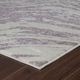 thumbnail image 4 of HomeRoots 558834 7 x 10 ft. Abstract Distressed Rectangle Area Rug, Beige & Purple, 4 of 7