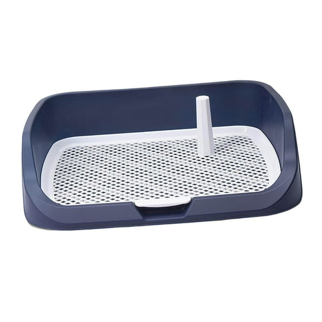 Plateau de Toilette Lavable pour Animaux de Compagnie Plateau de Pot Chiot Pipi Chiens Intérieur Extérieur Réutilisable
