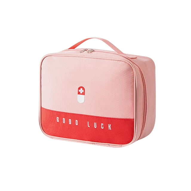 SMihono Closet Organizers et Rangement pour Vêtements Trousse de Premiers Secours Portable, Sac de Rangement de Voyage, avec Mini Sac de Fournitures Médicales, Adapté pour Randonnée en Plein Air en Famille, Véhicule Récréatif, Bureau et Lieu de Travail