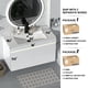 thumbnail image 2 of Tocador de baño AHB de 76 cm con lavabo combinado de alto brillo con luz LED, 2 of 7