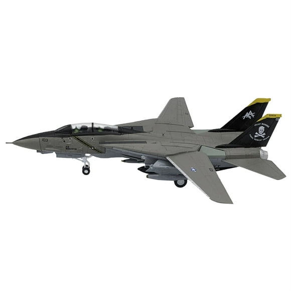 Grumman F-14B Tomcat Fighter Aircraft "VF-103 Jolly Rogers Last Tomcat Cruise USS John F. Kennedy (CV-67)" (2004) United States Navy 1/100 Diecast Model Airplane