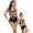 Black, variant on WOLLED Matching Swimsuits for Family Matching Family Swimsuits Mommy and Me Bathing Suits Two Piece Bikini Bathing Suit