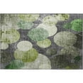 thumbnail image 2 of Addison Rugs Mayfield Washable Transitional Organic Green Rectangle Rug, 1'8" x 2'6", 2 of 5