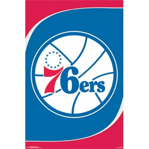 Philadelphia 76Ers - Logo 14 Poster Print 22 x 34 in.