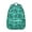 Greenish-blue-6, variant on Cottagecore Fungi Backpack Boho Vintage Magical Forest Mushrooms and Fairy Tale Design Psychedelic Trippy School Bag