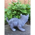 thumbnail image 3 of Figurine Hi-Line Gift Ltd., gatito azul ruso, poliresina, 3 of 5