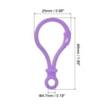 thumbnail image 2 of Plastic Lobster Clasps, Claw Snap Hooks for Keychains DIY Purple, 48Pack, 2 of 6